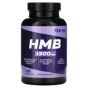 EAS HMB 1500mg • 124; Kvalitetsbeta- Hydroxy beta- methylbutyrat • 124; Beskyt & Support Lean muskelmasse • 124; Forbedret inddrivelse & Muskelreparation • 124; 120 Kapsler