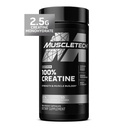 MuscleTech Platinum Creatinine monohydrat kapsler - Creapure Creatin Pre & Post Workout Muscle Builder, Muscle Recovery & Energy Boosting supplement til mænd og kvinder - 100 Veggie piller