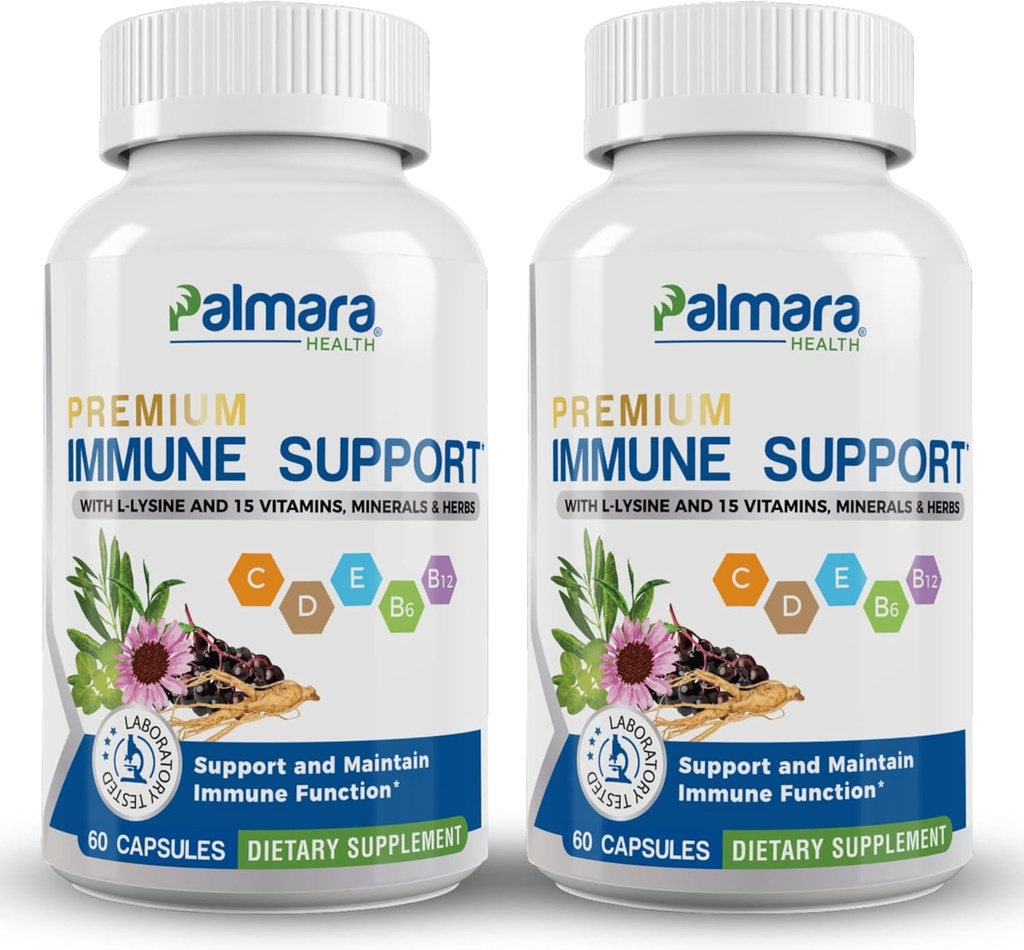 Palmara Health Premium immunforsvar, 60 kapsler (2)