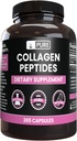 PURE ORIGINALSKE INGREDIENSER Kollagen Peptider (365 kapsler) Ingen Magnesium eller ris Fyldere, Altid Rene, Lab Verified