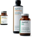ALGAECAL Bundle - D3- vitamin Complete (1000 IE) + Vitamin K2, E & A & Plant- baseret Calcium til stærkere Bones & Fish Oil Omega 3 1200mg EPA DHA