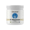 NatureBell D Mannose Powder, 12oz - 124; Instantized for Max Absorption - Hurtig Fungerende Rengøring - Urinary Tract & Brege Health Support - Flush UTI Urenheder - Non-GMO, Vegan