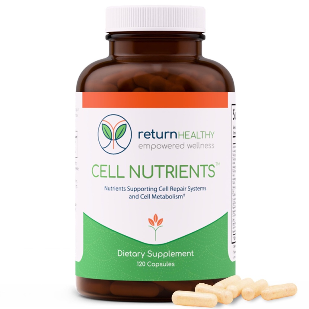 Cell Nutrients Measures 124; fremmer Cell and Membrane Repair & Cell Metabolisme Measurement 124; Hjælper med at bekæmpe Tick- Borne Infektioner & Mere Measurement Kosttilskud Measurement 124; Non- GMO, Vegan, 120 caps