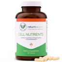 Cell Nutrients Measures 124; fremmer Cell and Membrane Repair & Cell Metabolisme Measurement 124; Hjælper med at bekæmpe Tick- Borne Infektioner & Mere Measurement Kosttilskud Measurement 124; Non- GMO, Vegan, 120 caps