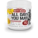 5% Nutrition Rich Piana AllDayYouMay BCAA Powder Name 124; Premium Intra & Post Workout Aminosyrer, Hydration, Endurance, Muscle Recovery, Joint & Liver Support