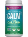 Naturlig Vitality rolig, Magnesium & Calcium supplement, Drink Mix Powder understøtter en sund reaktion på stress, Gluten Free, Vegan, & Non- GMO, Raspberry Lemon, 16 oz