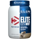 Dymatisere Elite 100% Whey Protein Powder, Cookies & Cream, 25g protein, 5,5g BCAA, mindre end 140 Cal., Gluten Free, 3g Carb, 2g sukker, 3g fedt (25 Servere)