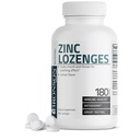 Bronson Zink Lozenges Antioxidant & immunsupporttilskud Lemon Flavored, 180 tyggetabletter