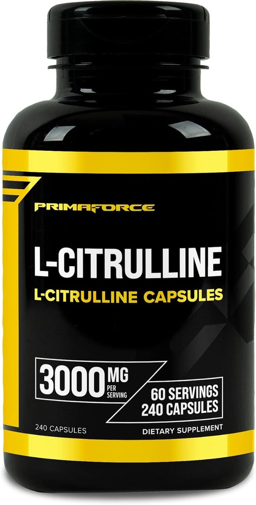 Primaforce L- Citrullin 300 mg, 240 kapsler, 60 servering