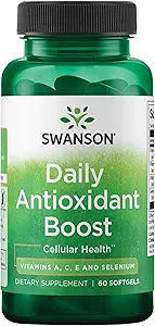 Swanson Vitaminer A C E & Selenium - fremmer cellular sundhed & immunforsvar - Understøtter naturlige Defensive Nourisation - (60 Softgels)