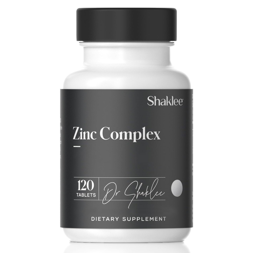 Shaklee - Zink Complex - Øger Enzyme aktivitet, proteinsyntese - 120 tabletter