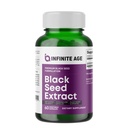 Infinite Age Dry Organic Black Seed Oil Extract Kapsler, 60 Greve - Nigella Sativa immunbooster til optimal hud, hår, hukommelse, fokus, hjerne sundhed og immunitet - Thymoquinon supplement