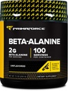 Primaforce Beta alanine Powder, Unflavored, 200 Bedste - Gluten Free, Non- GMO supplement for mænd og kvinder