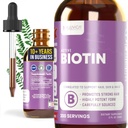 Rejuvica sundhed aktiv biotin - avanceret flydende biotin supplement - 5000mcg støtte hår hud & negle