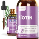 Rejuvica sundhed aktiv biotin - avanceret flydende biotin supplement - 5000mcg støtte hår hud & negle