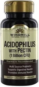 Windmill Acidophilus med Pectin kapsler, 100. 0 Tæl