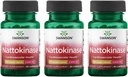 Swanson Nattokinase 2000 Fibrinolytiske Enheder 100 Milligram 30 Kapsler Enzyme (3 Pack)