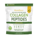MariGold Grass- fed Collagen Peptider Powder Unflavored 1LB - 100% Pure, Type I & III Bovine Hydrolyzed Collagen, Non- GMO, Hormone- Gluten- Dairy Free, Keto- Friendly, Let at blande