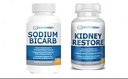 Kidney Restore & Sodium Bicarb 2-Pack Bundle for Kidney Cleansing & Supporting Normal Acid Levels