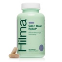 Hilma Natural Gas og Bloating Relief med Lemon Balm, Fennel & pebermynte Leaf, Læge Formuleret med økologiske ingredienser, 100 Vegan kapsler