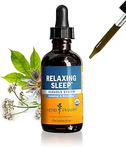 Herb Pharm Relaxing Sleep Herbal Formel med Valerian Liquid Extract - 2 Oz