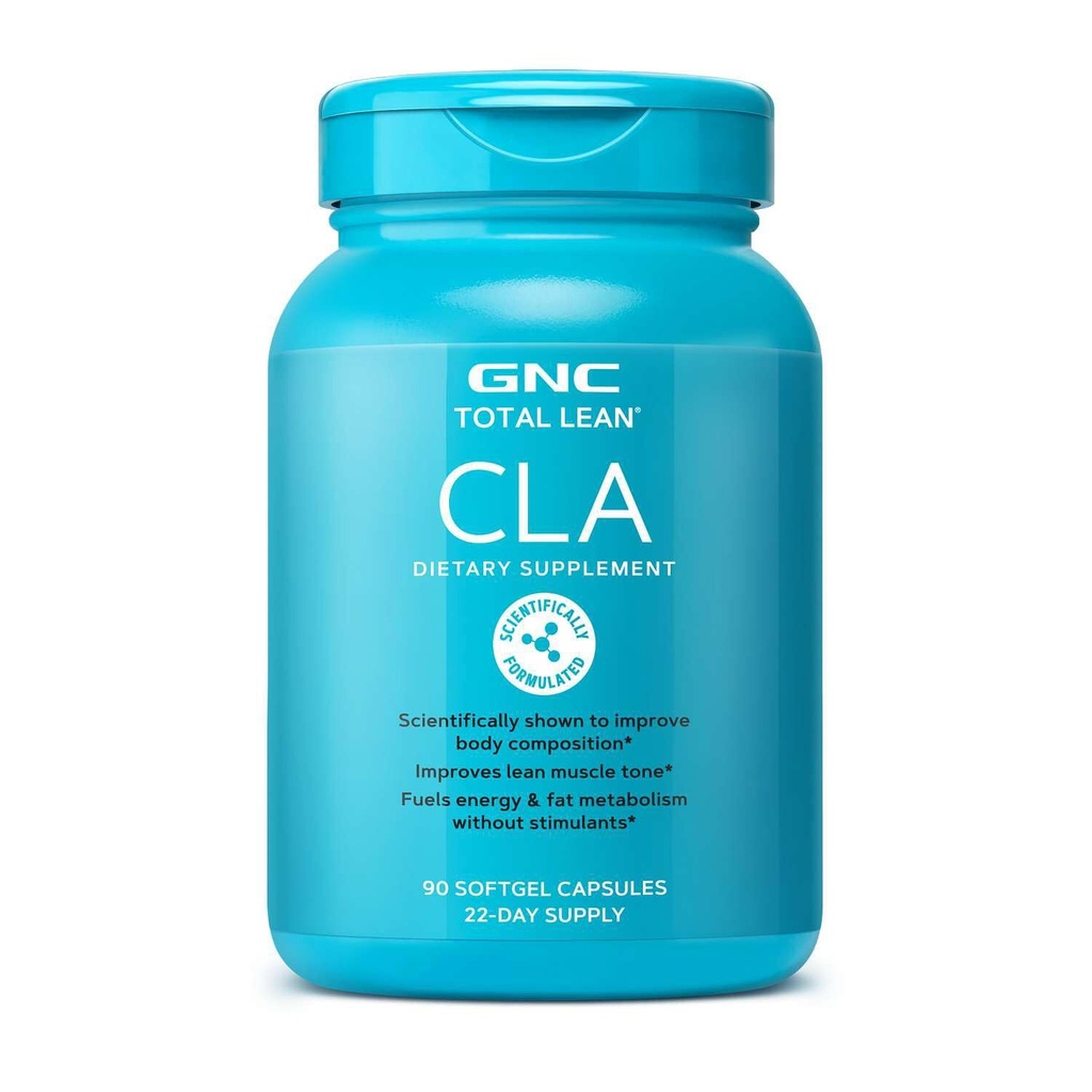 GNC i alt Lean CLA Note 124; Forbedrer legemets sammensætning & Lean Muscle Tone, Fuels Fat Metabolisme & Energy uden Stimulanter