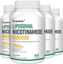 Orgabay Liposomal Nicotinamide Riboside 2000 MG with TMG and Pterostilbene, Boosting NAD+, Support Healthy Aging, 240 Count