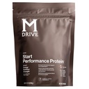Mdrive Start, 9-in-1 Komplet ernæring og protein rystes pulver, understøtter energi, styrke, fordøjelse, immunsundhed, nitrogenoxid, inddrivelse og reducerer stress - Chokolade Mousse 31.7oz, 30 Servere