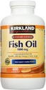 Kirkland Signature Natural Fish Oil Concentrate with Omega-3 Fede Acids - 400 Softgels (pakke med 2)