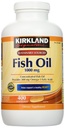 Kirkland Signature Natural Fish Oil Concentrate with Omega-3 Fede Acids - 400 Softgels (pakke med 2)