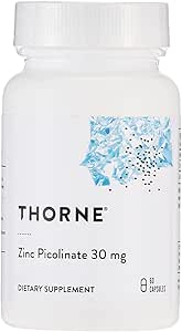 Double Strength Zink Picolinate 60c by Thorne Research