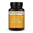 Dr. Mercola Fermented Beta Glucans - Immune System Support - Beta-1,3-Glucan & EpiCor Yeast Fermentate - Vegetarian - Non-Dairy - Gluten-Free - 60 Capsules