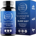Naturlig sovestøtte til voksne med lav dosis Melatonin 0, 5 mg - Valerian Root + Magnesium Glycinate + L- Theanine supplement, kamille + 124; Ingen morgen Grogginess • 124; Non- Habit Forming • 124; Plantbaserede piller, 60 Ct