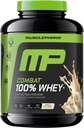 MusclePharm Combat 100% Whey Protein Powder, Vanilla Flavor, Hurtig Inddrivelse & Muscle Gain med Whey Protein Isolate, High Protein Powder for kvinder & mænd, Gluten Free, 5 LB, 70 Servere