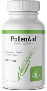 Graminex PollenAid Prostata Supplement: All Natural Prostata Support for Brege Control & Urinary Tract Health, Rye Pollen Extract Made in USA, 90 tabletter