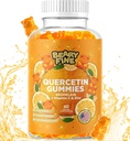 Quercetin med bromelain Gummies - C-vitamin + Zink & D3-vitamin - ekstra styrke immunforsvar Booster - 60 Quercetin Gummies - Made in The USA
