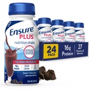 Sikre Plus mørk chokolade Nutrition Shake 124; Meal Erstatning Shake 124; Klar til at drikke â 124; 16g Protein og 27 Vitamin og mineraler â 124; 8 fl oz - 24 Pack