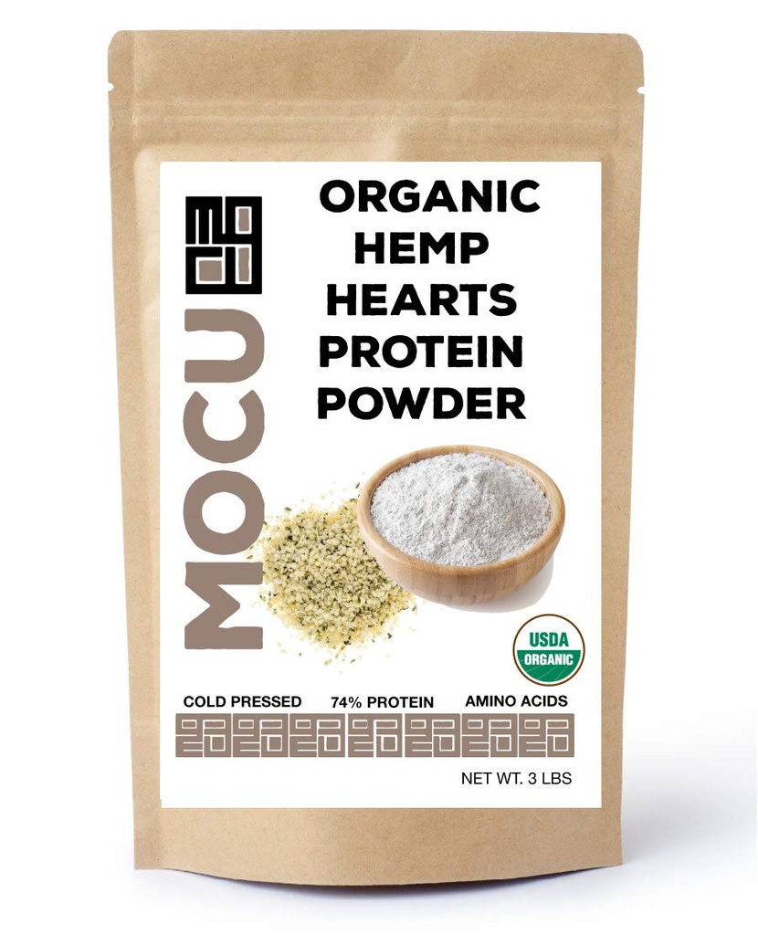 Få Chia Organic Hamp Heart Protein Powder- 74%