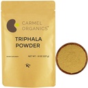 CARMEL ORGANICS Triphala Powder (8 Ounces) for fordøjelsesstøtte