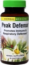 Urter Etc. Peak Defense - Støtte et sundt åndedrætssystem - Urte supplement til støtte immunforsvar - Vitality Support for voksne - Gluten- Free - 60 Softgels (60 Servere)