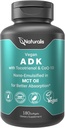 Naturalis Vegan Vitamin ADK med 50mg Tocotrienol og CoQ- 10