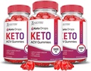 Justified Laboratories (3 Pack Keto Drops Keto ACV Gummies Formel 1000MG Keto Drops Keto Gummies Apple Cider Vinagar Formuleret med Pomegranate Beet Juice Powder B12 Vegan Non GMO 180 Gummys