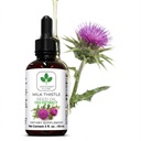 Mælk Thistle Seed Oil Extract 2 fl oz - CO2 Liquid Milk Thistle Extract - Rich in Silymarin, VIT E, Zink, Omegas, Tocopherols - Sweet and Pleasant Taste