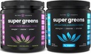 NutraChamps Super Green Antioxidant & Super Green Tropical Bundle - 2 måneders forsyning