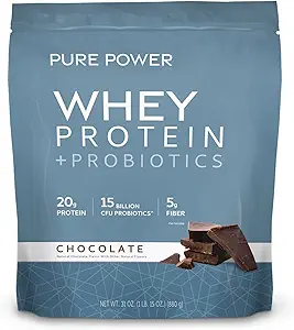 Dr. Mercola Pure Power Protein, Chocolate, 0.5 Ounce