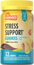 Sundance Stress Support Gummees 124; 32 Greve Budding 124; med GABA og Lemon Balm Buddy 124; Lemon Strawberry Flavor 124; Non- GMO og Gluten Free Supplement