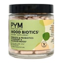 Prebiotika og Probiotika Mood Biotics af PYM med 22,91 Millioner CFU (60 Greve) Gut Health & Mood Support Supplement: 124; Non- GMO, Vegan, Gluten Free
