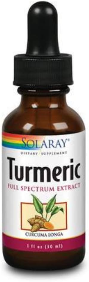 SOLARAY Garanteret potens Gurkemeje Root Extract, Drops (Btl- Glas)