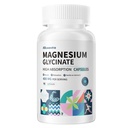 Magnesium Glycinat 400 MG per Servering 100% Chelated for High Absorption, Adtle On Mave, Non- GMO, 90 Vegetariske Kapsler
