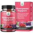 Komplet herbal menopause supplement til kvinder - kvindelige Hormone Balance Kapsler til natten Sweats Hot Flashs & Mood Swings med Dong Quai, Chaste Berry & Black Cohosh Root - 120 Count Pack